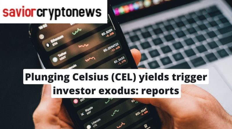 Plunging-Celsius-CEL-yields-trigger-investor-exodus